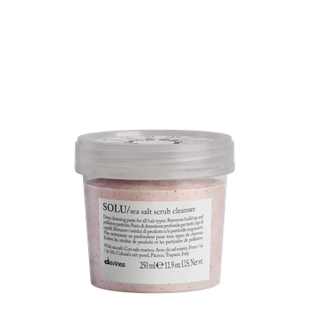 DAVINES ESSENTIAL HAIRCARE peeling do włosów i skóry głowy SOLU Sea Salt Scrub Cleanser 250 ml