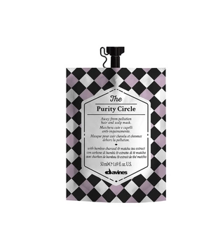 DAVINES THE CIRCLE CHRONICLES maska do włosów i skóry głowy The Purity Circle 50 ml