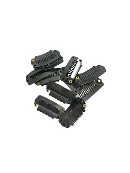 Spinki Clip in do taśm 2,8 cm czarne 10 szt