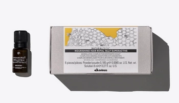 DAVINES NATURALTECH koncentrat do włosów Nourishing Hair Royal Jelly Superactive 6x8 ml